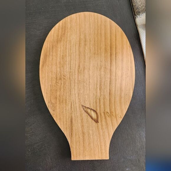 Oval Wood Ware Board for Decor, Charcuterie, Salad, Serving Tray, Cast - Picture 3 of 6